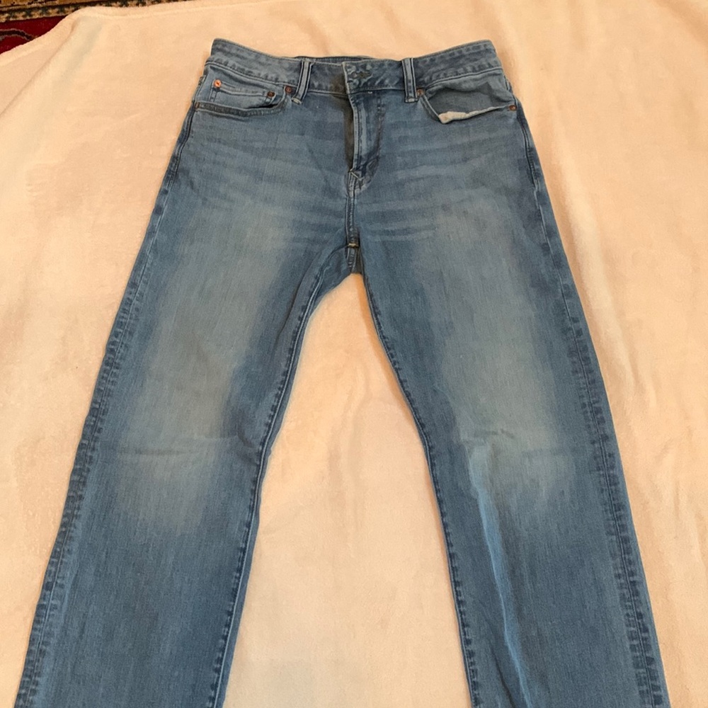 Men’s American Eagle original bootcut jean.